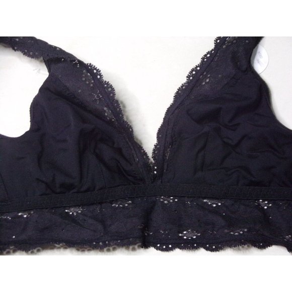 WACOAL Halo Soft Unpadded Lace Wireless Convertible Bra Black #811205 32 NEW - Picture 11 of 12